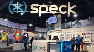 Speck's booth at CES 2014